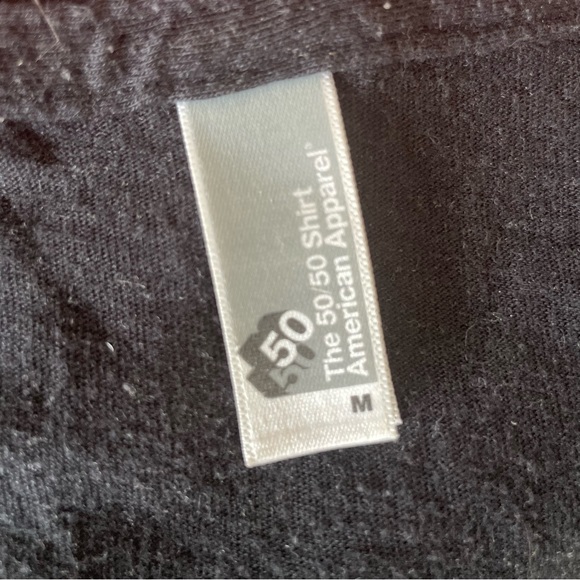 American apparel simple black T-shirt - Picture 2 of 2